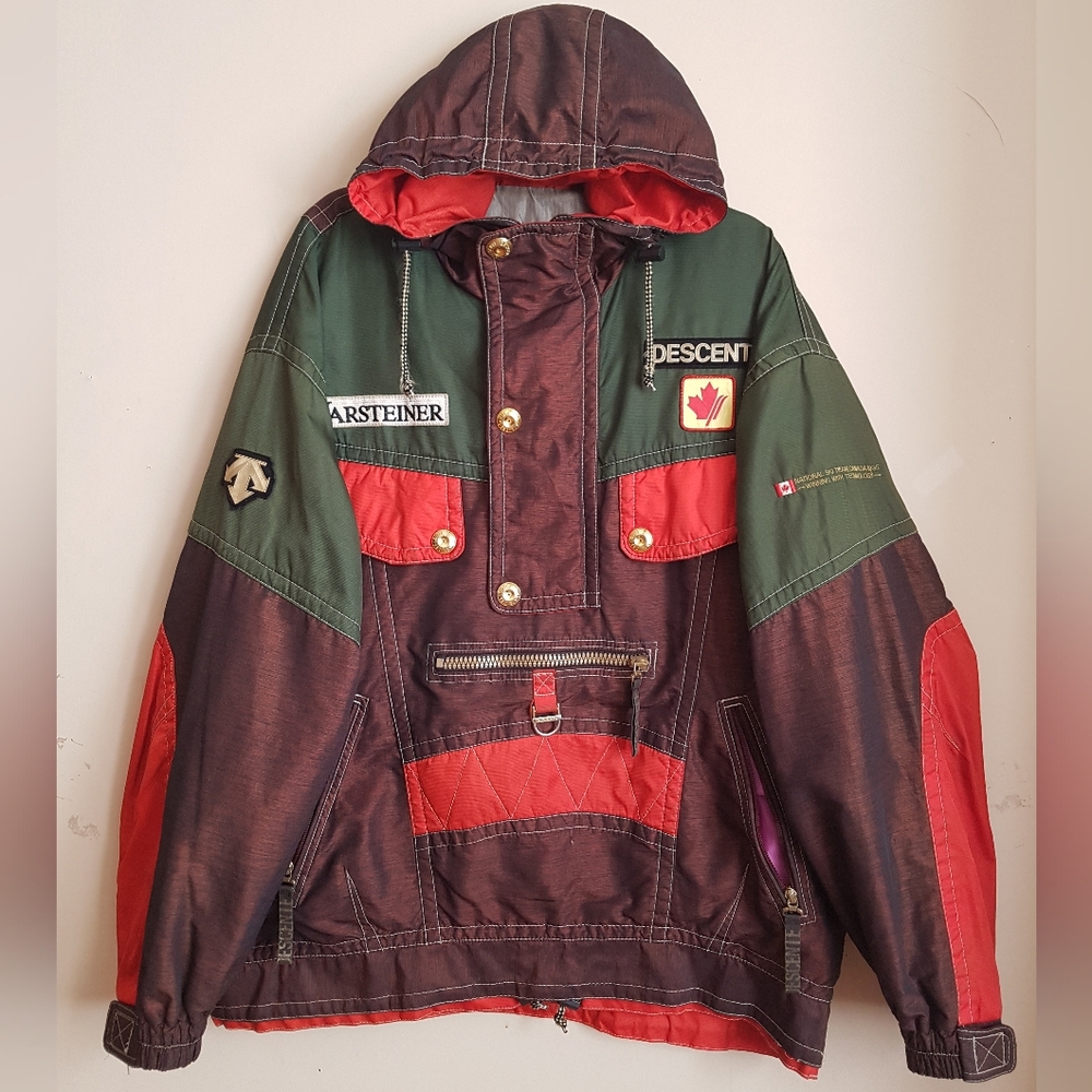 VINTAGE 1995 DESCENTE BRAND CANADA NATIONAL SKI TEAM JACKET